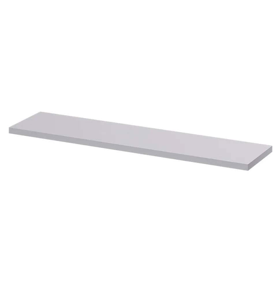 Tablette murale Form Rigga argent 80 cm