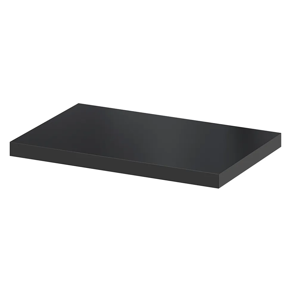 Tablette murale Form Rigga noir 30 cm