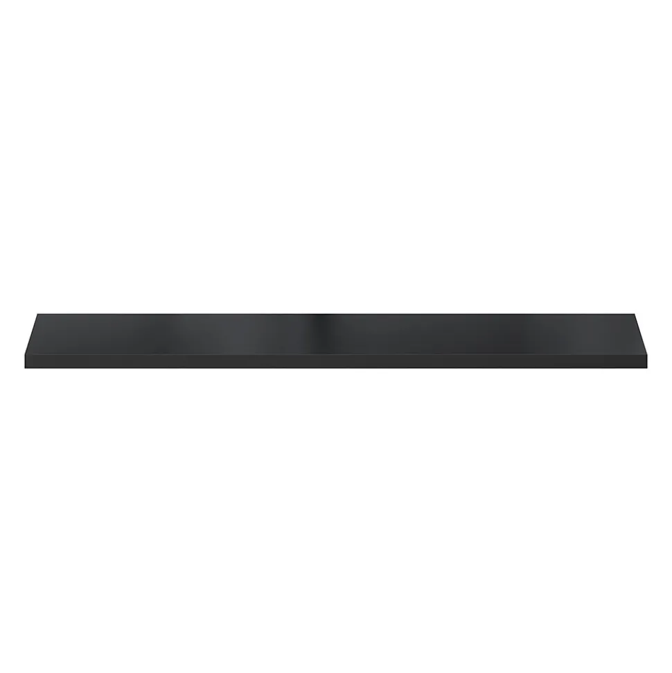Tablette murale Form Rigga noir 80 cm