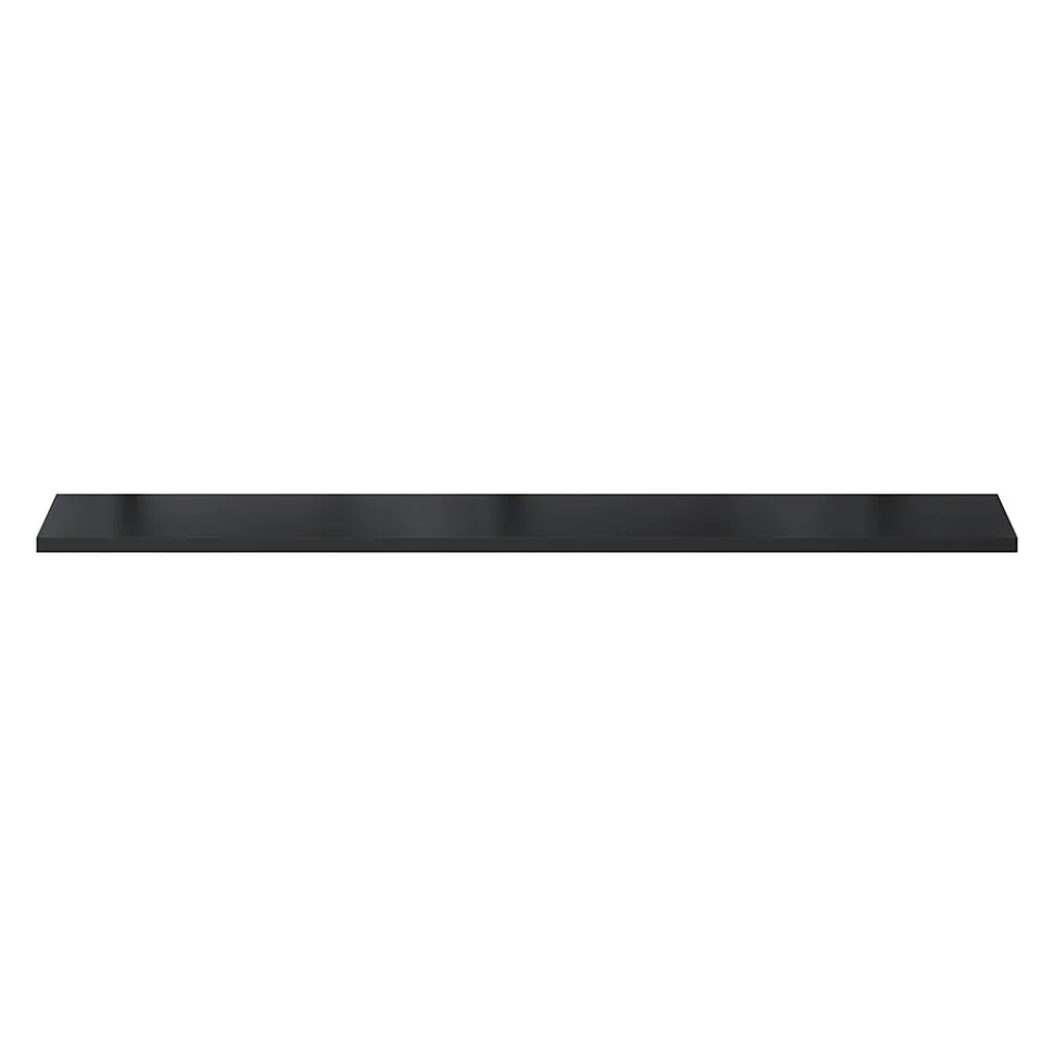 Tablette murale Form Rigga noir 118 cm