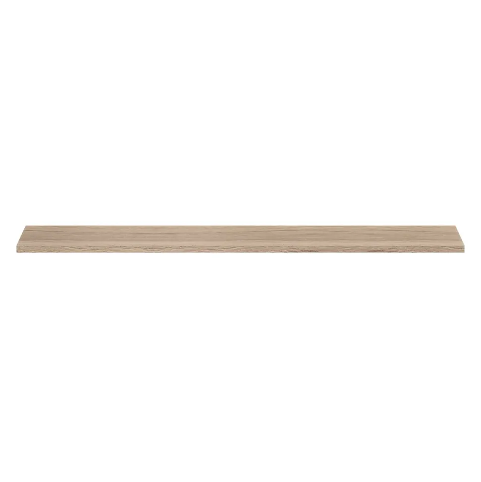 Tablette murale GoodHome Rigga effet chêne clair L. 118 cm