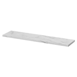 Tablette murale GoodHome Rigga effet marbre L. 80 cm