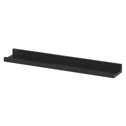 Tablette murale pour cadre photo GoodHome Rigga noir L. 60 cm