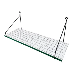 Tablette murale réversible Sodeco verte l.20 x L.60 cm