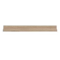 Tablette pour cadres photo Form Rigga effet chêne 60 cm