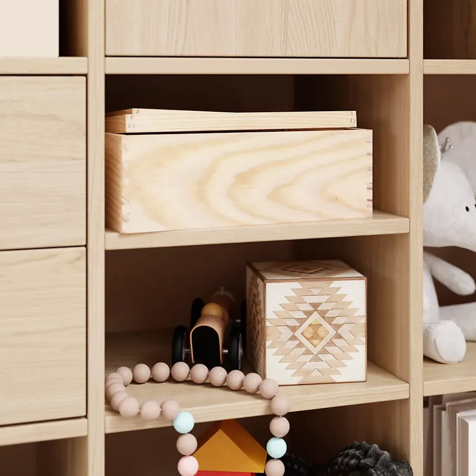 Tablette pour étagère cube GoodHome Mixxit effet chêne