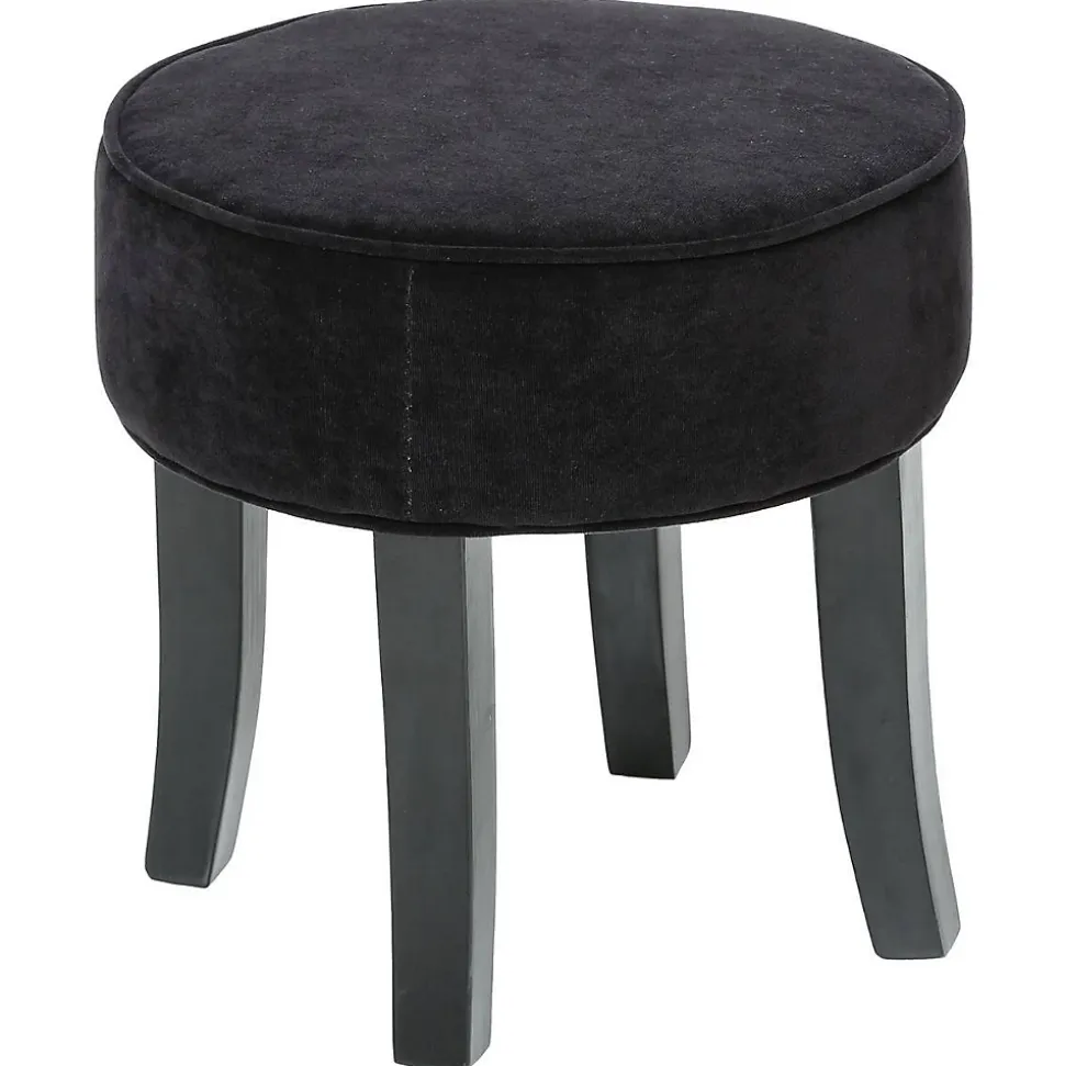 Tabouret Adriel noir - Atmosphera