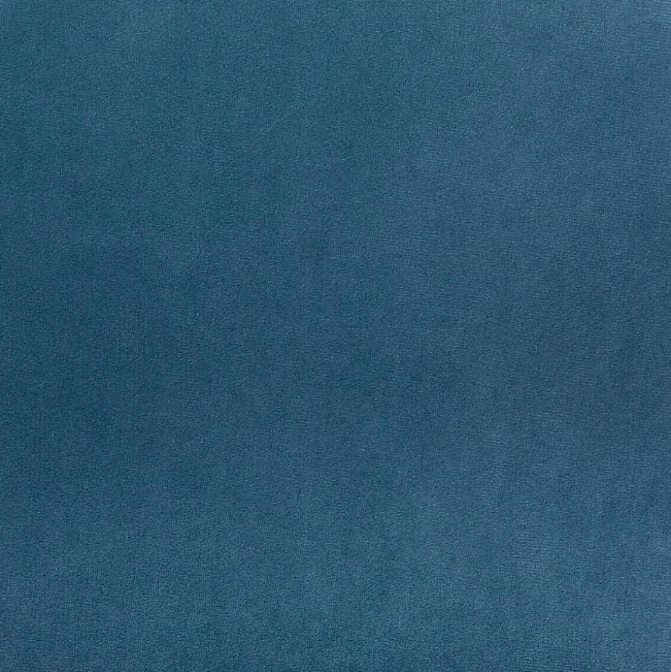 Tabouret coffre Tess bleu en velours - Atmosphera