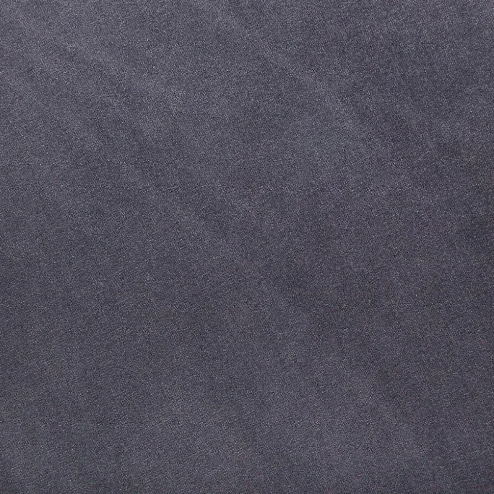 Tabouret coffre Tess gris en velours - Atmosphera