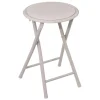 Tabouret d'appoint pliable en PVC