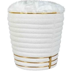 Tabouret Déco en Tissu 