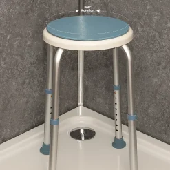 Tabouret de bain Aidapt avec siège rotatif - VB511R