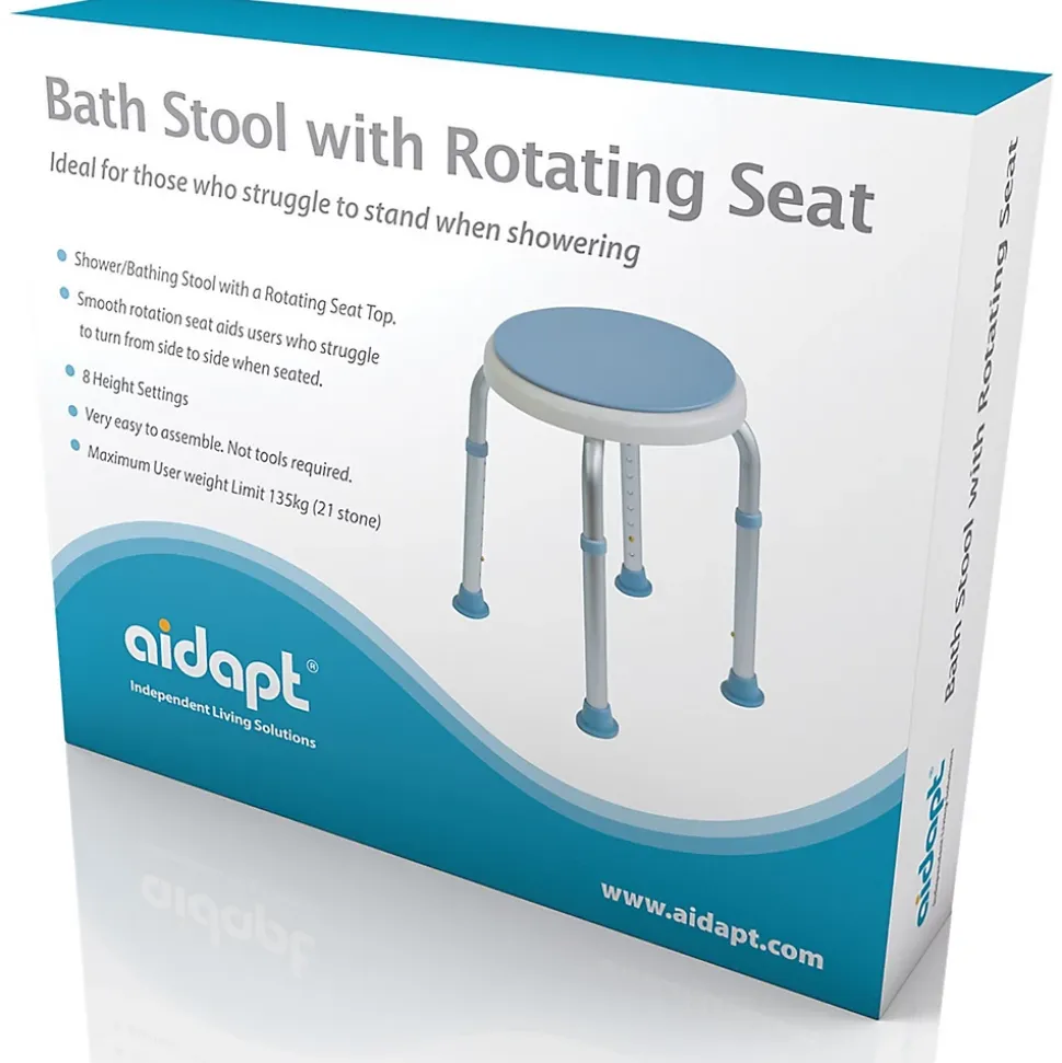 Tabouret de bain Aidapt avec siège rotatif - VB511R