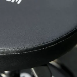 Tabouret de mécanicien pivotant réglable servante d'atelier 2 en 1 - plateau outils - charge max. 10 Kg - acier PU noir