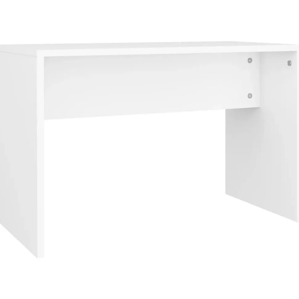 Tabouret de toilette Blanc 70x35x45 cm Bois d'ingénierie vidaXL