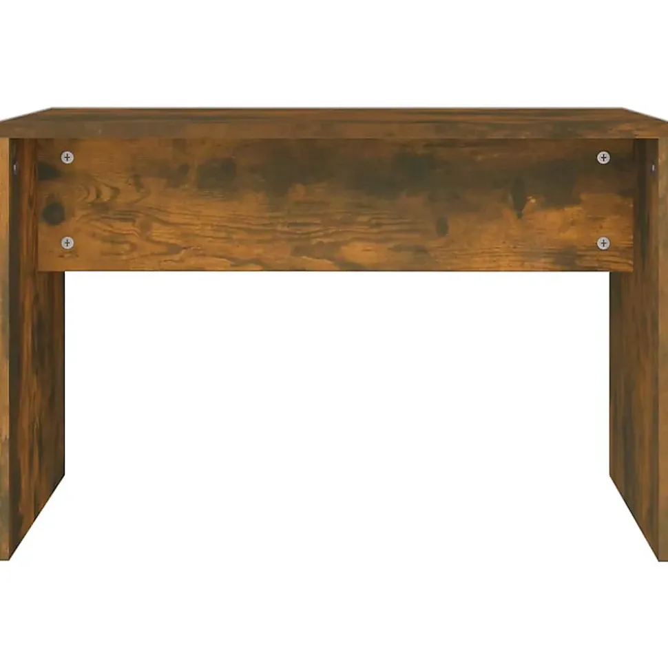 Tabouret de toilette Chêne fumé 70x35x45 cm Bois d'ingénierie