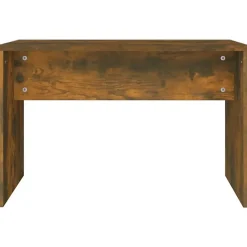 Tabouret de toilette Chêne fumé 70x35x45 cm Bois d'ingénierie