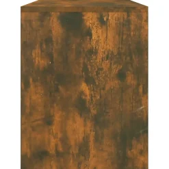 Tabouret de toilette Chêne fumé 70x35x45 cm Bois d'ingénierie