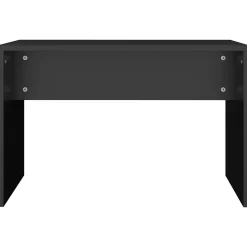 Tabouret de toilette Noir 70x35x45 cm Bois d'ingénierie vidaXL