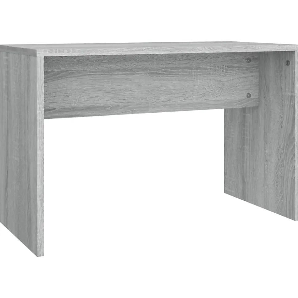 Tabouret de toilette Sonoma gris 70x35x45 cm Bois d'ingénierie vidaXL