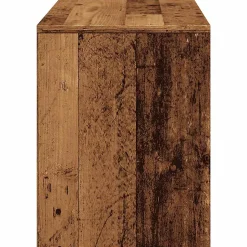 Tabouret de toilette vieux bois 70x35x45 cm bois d'ingénierie vidaXL