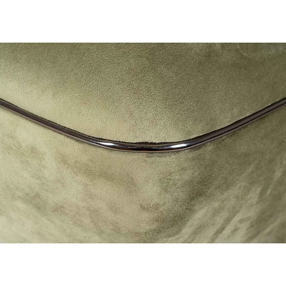 Tabouret Design "Contessa" 60cm Vert & Gris