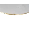 Tabouret Design "Contessa" 60cm Taupe & Or