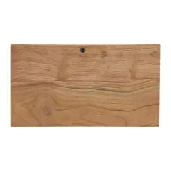 Tabouret en bois de teck recyclé - Eka