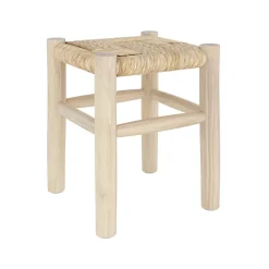 Tabouret en branche de teck H35,5 cm - Popa