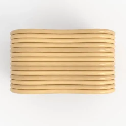 Tabouret en rotin naturel 68 cm - Wave