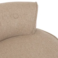 Tabouret Firmin pin beige 58x49x46cm - Atmosphera
