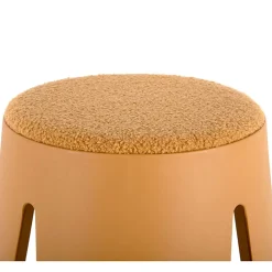 Tabouret Keystone avec assise bouclette