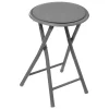 Tabouret pliant Velours Gris - 5Five