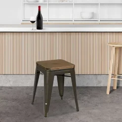 Tabouret vintage Liv - H. 46 cm