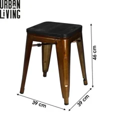 Tabouret vintage Liv - H. 46 cm
