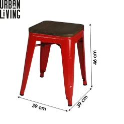 Tabouret vintage Liv - H. 46 cm