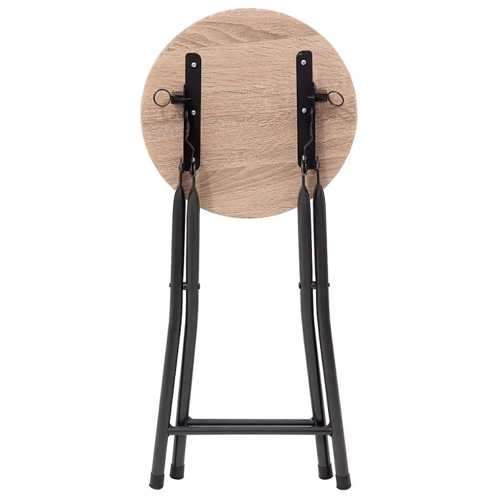 Tabourets pliants Effet bois naturel - 5Five