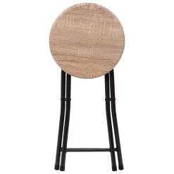 Tabourets pliants Effet bois naturel - 5Five