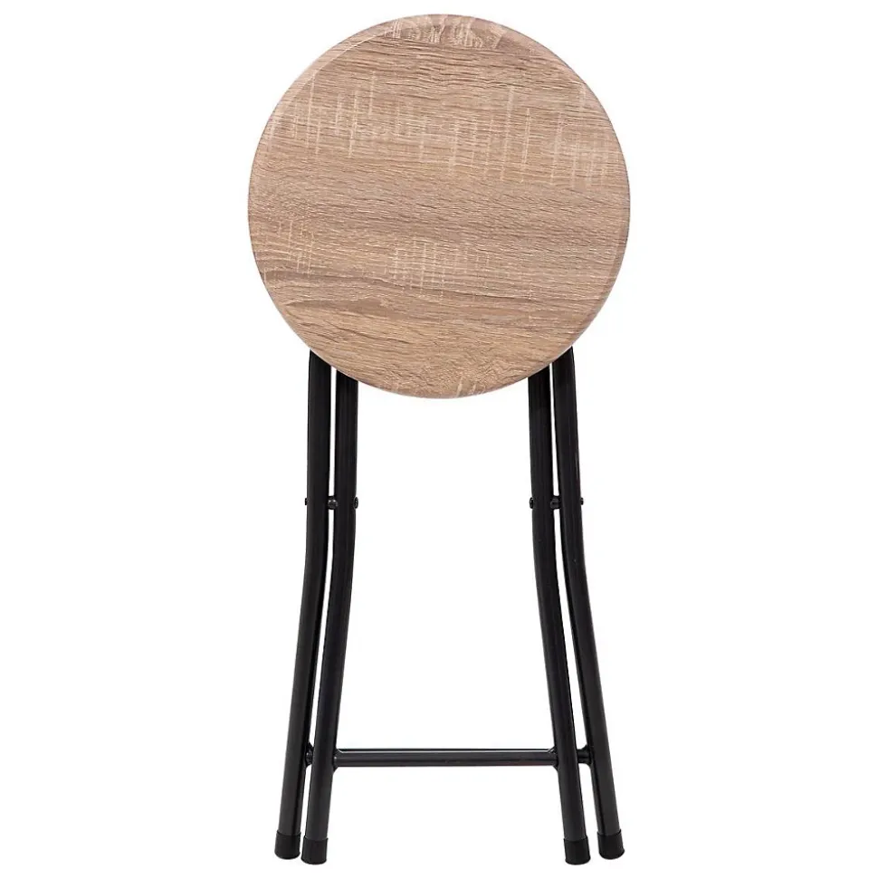 Tabourets pliants Effet bois naturel - 5Five