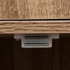 Étagère 3 cases avec portes Effet chêne naturel Mix N' Modul - 5Five