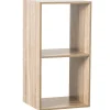Étagère 2 cases Effet bois naturel Mix N' Modul - 5Five