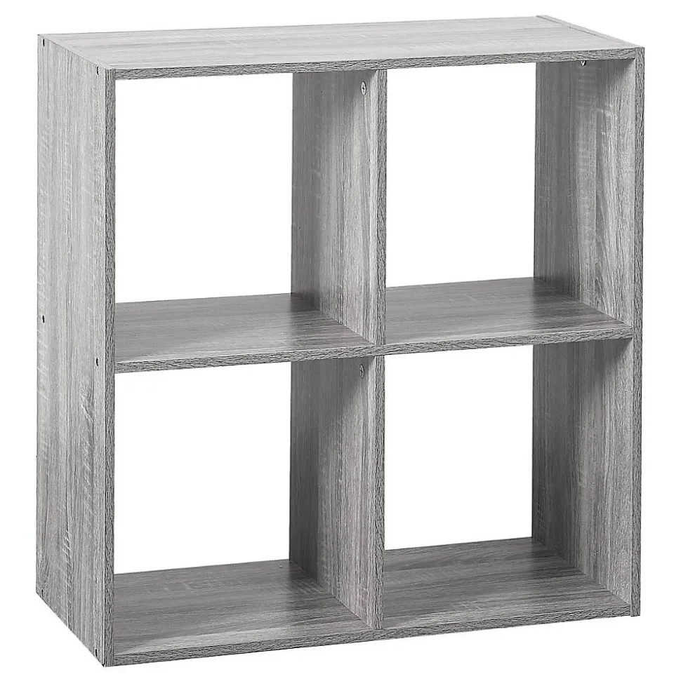 Étagère 4 cases Effet chêne gris Mix N' Modul - 5Five