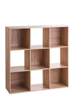 Étagère 9 cases Effet chêne naturel Mix N' Modul - 5Five