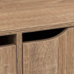 Étagère 6 cases porte Effet bois naturel Mix N' Modul - 5Five