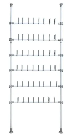 Étagère à chaussures extensible Hercules Shoes Wenko H. 165 à 300 cm blanc