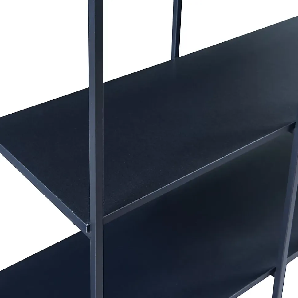Étagère autoportante Rælingen 180 x 180 x 33 cm noir en.casa