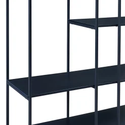 Étagère autoportante Rælingen 180 x 180 x 33 cm noir en.casa