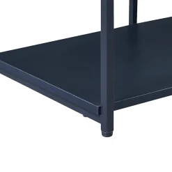 Étagère autoportante Rælingen 180 x 180 x 33 cm noir en.casa