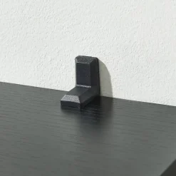 Étagère CD Tynset 90 x 20 x 20 cm noir en.casa