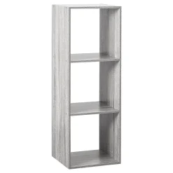 Étagère colonne 3 cases Effet chêne gris Mix N' Modul - 5Five